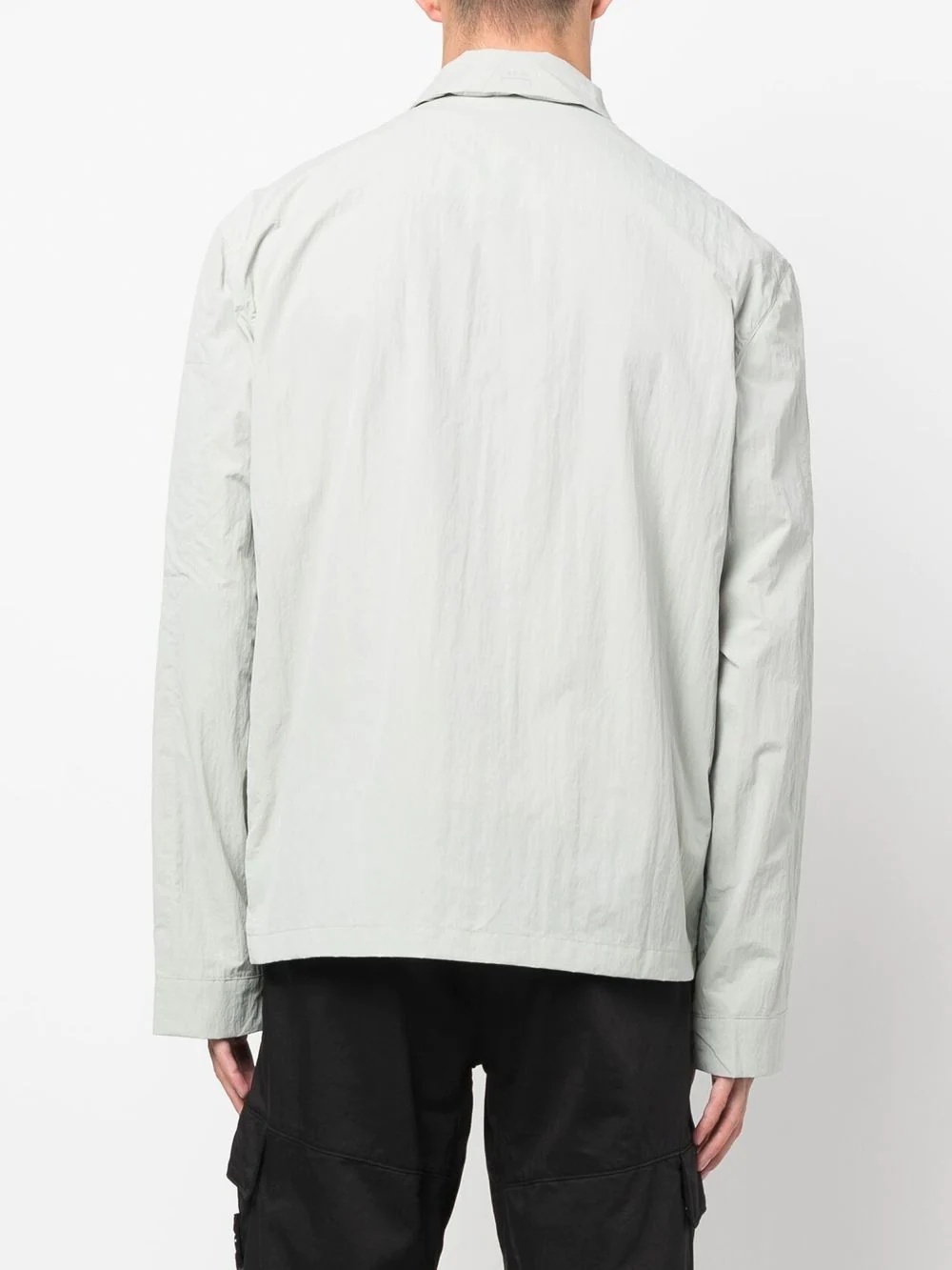 zipped fitted jacket - 4