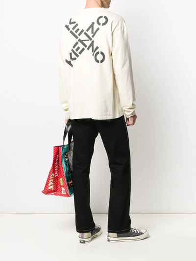 KENZO logo-print sweatshirt outlook