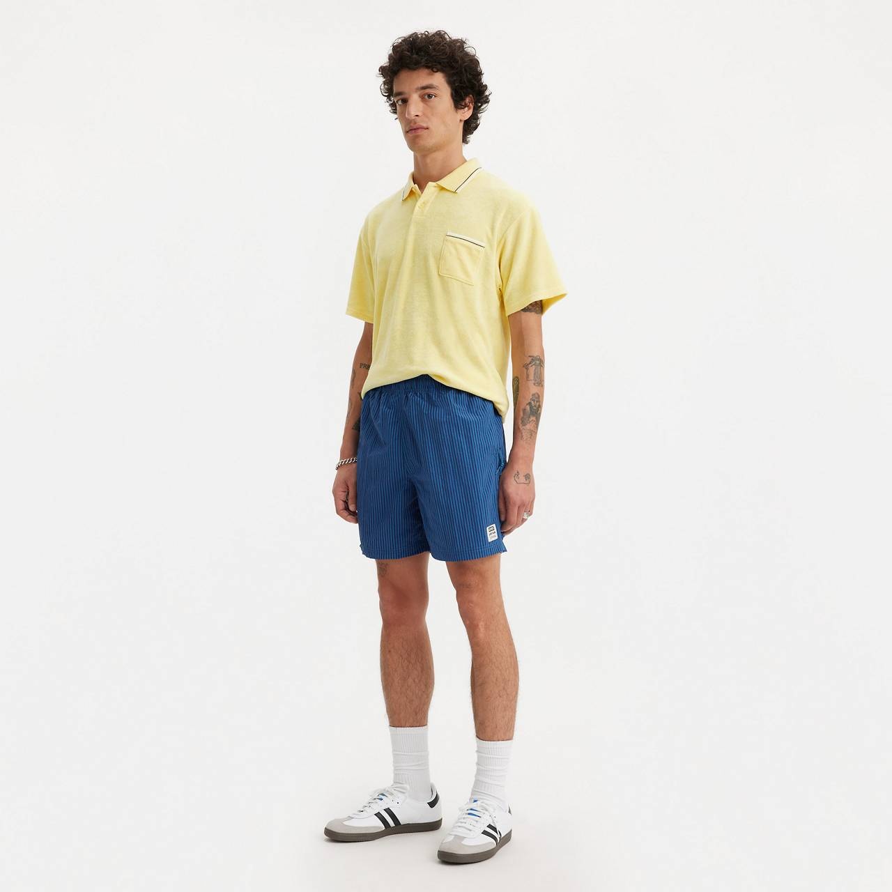 GOLD TAB™ WARM UP NYLON MEN'S SHORTS - 1