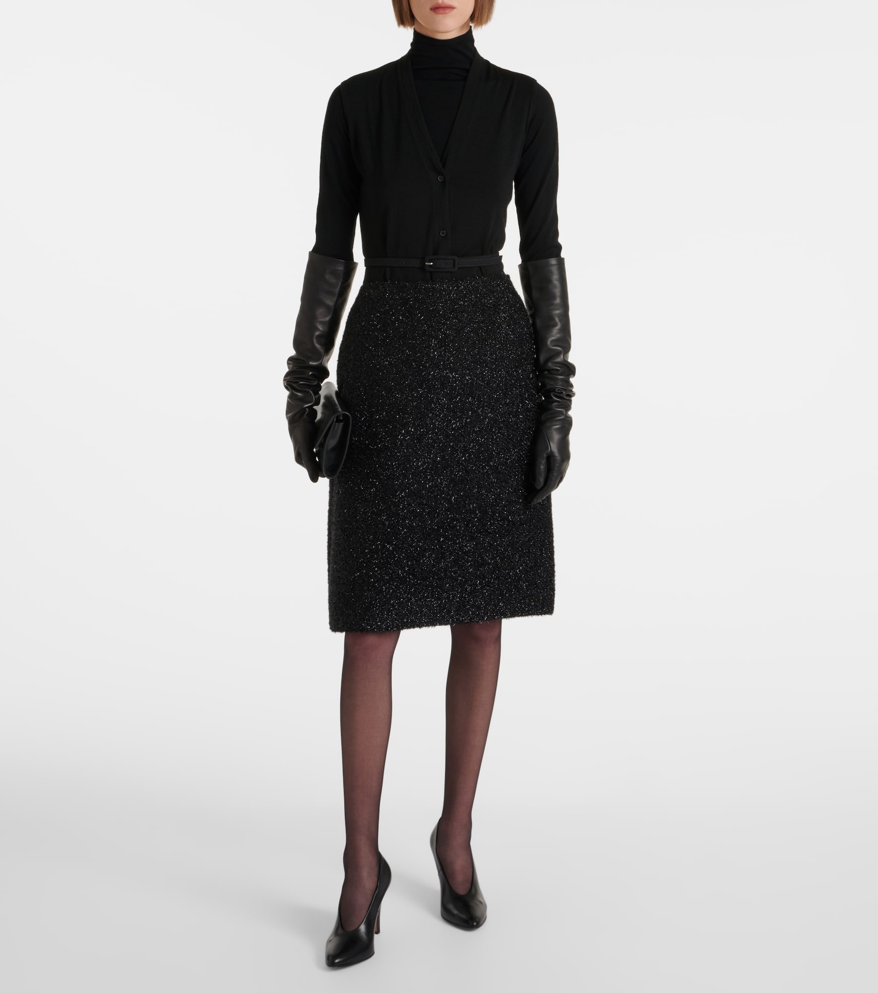 Honna wool turtleneck top - 2