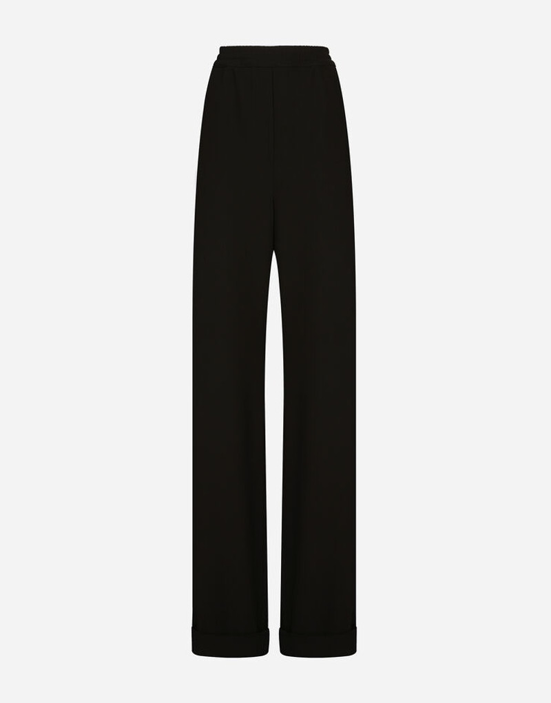 Woolen pajama pants with piping 1