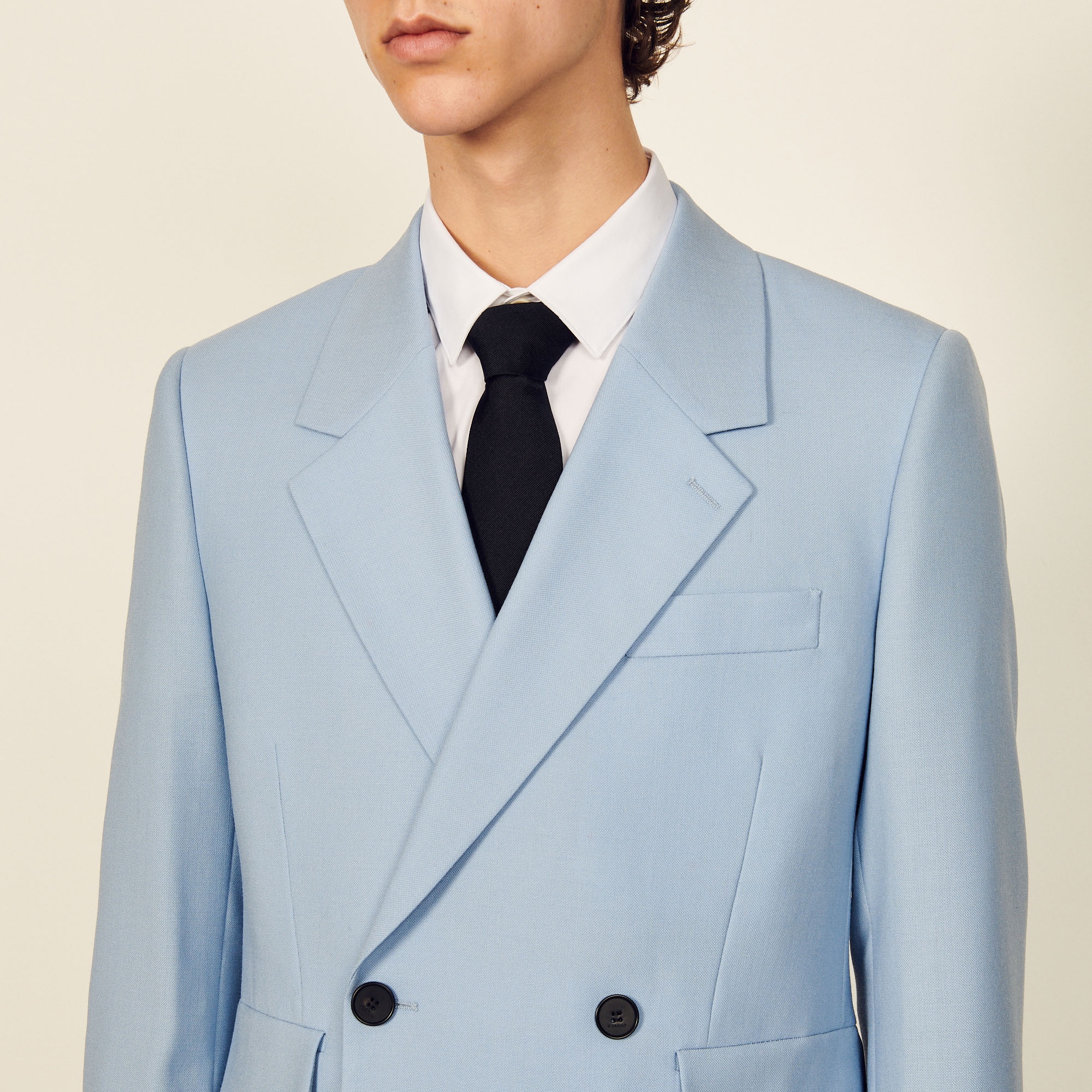 Double-breasted suit jacket - 5