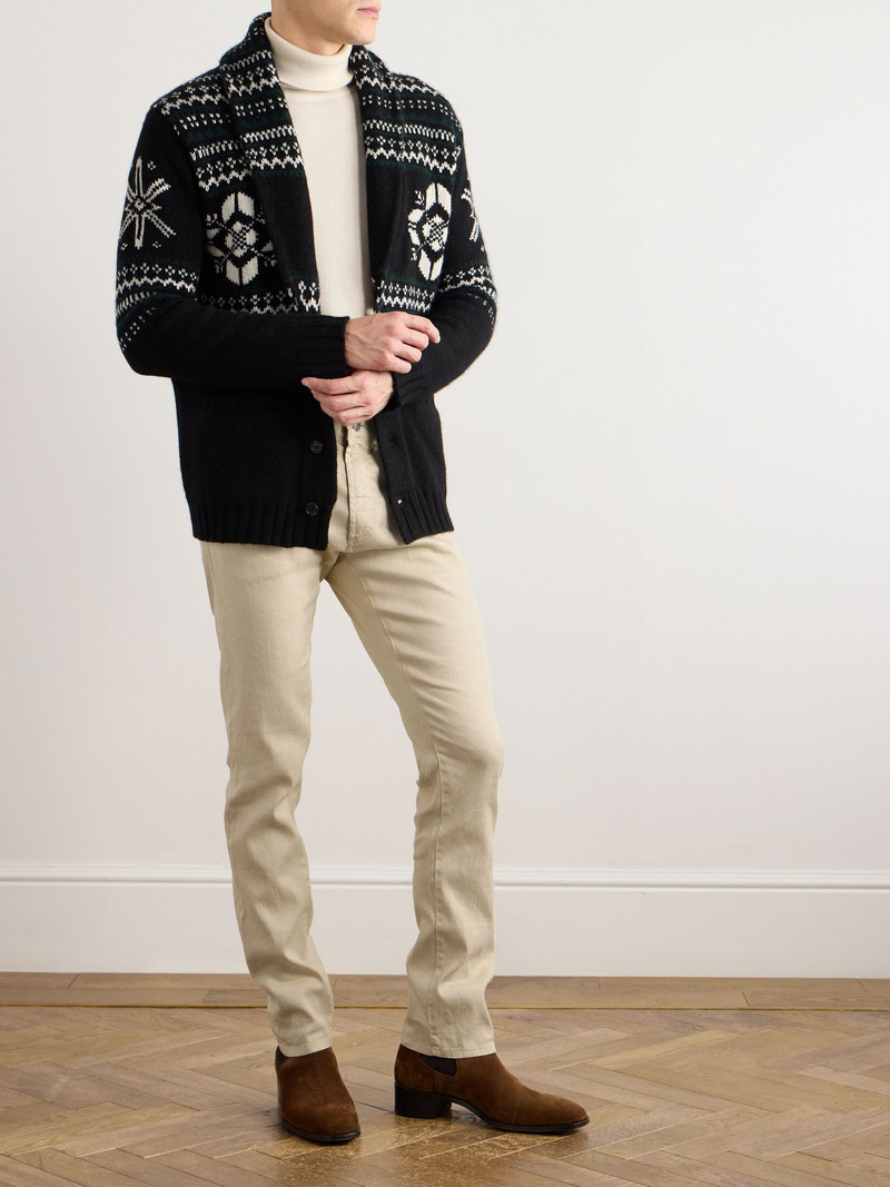 Ralph Lauren Slim-Leg Twill Trousers Neutral outlook