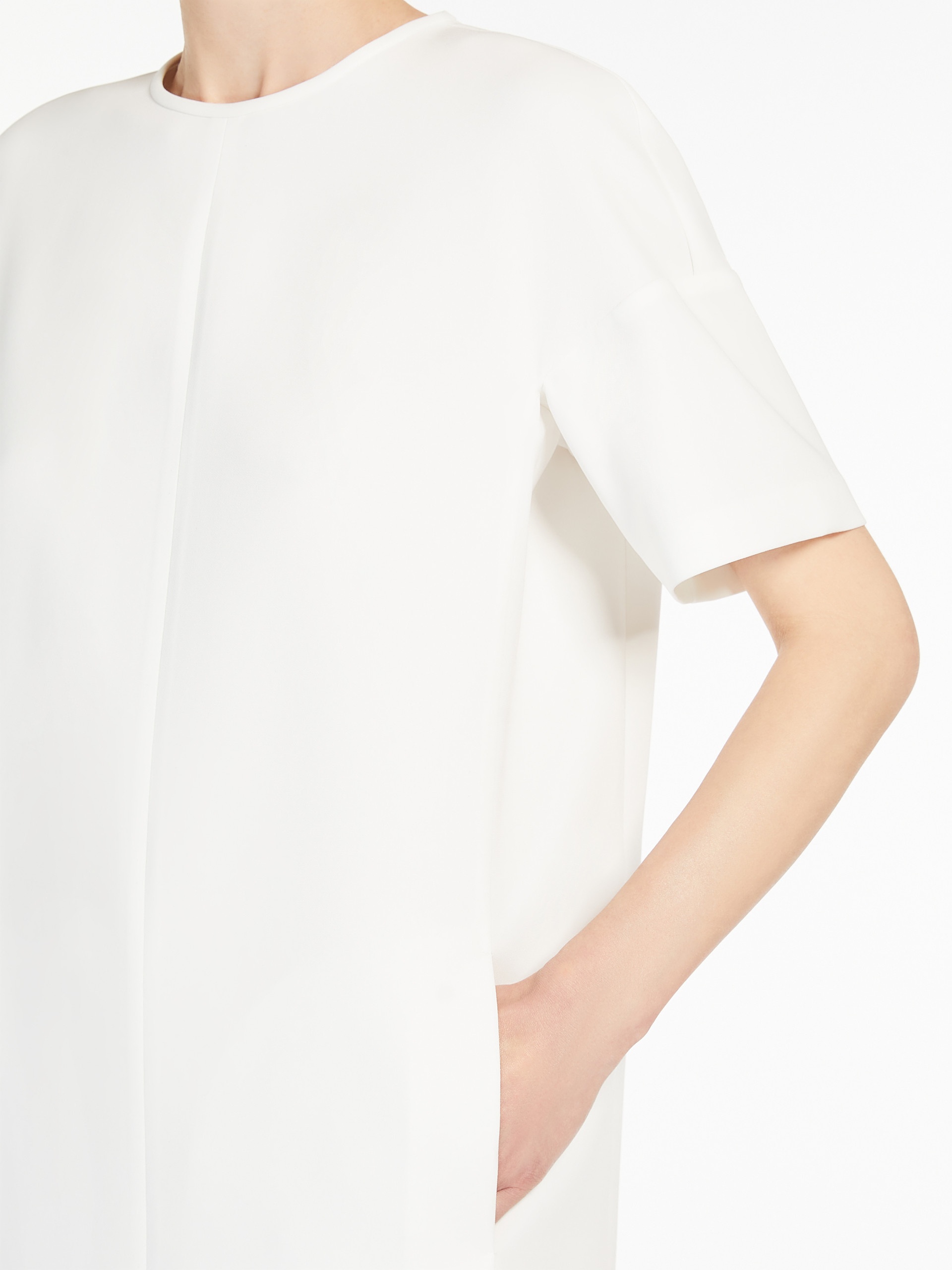 Max Mara MAGIARO Cady T-shirt dress | REVERSIBLE