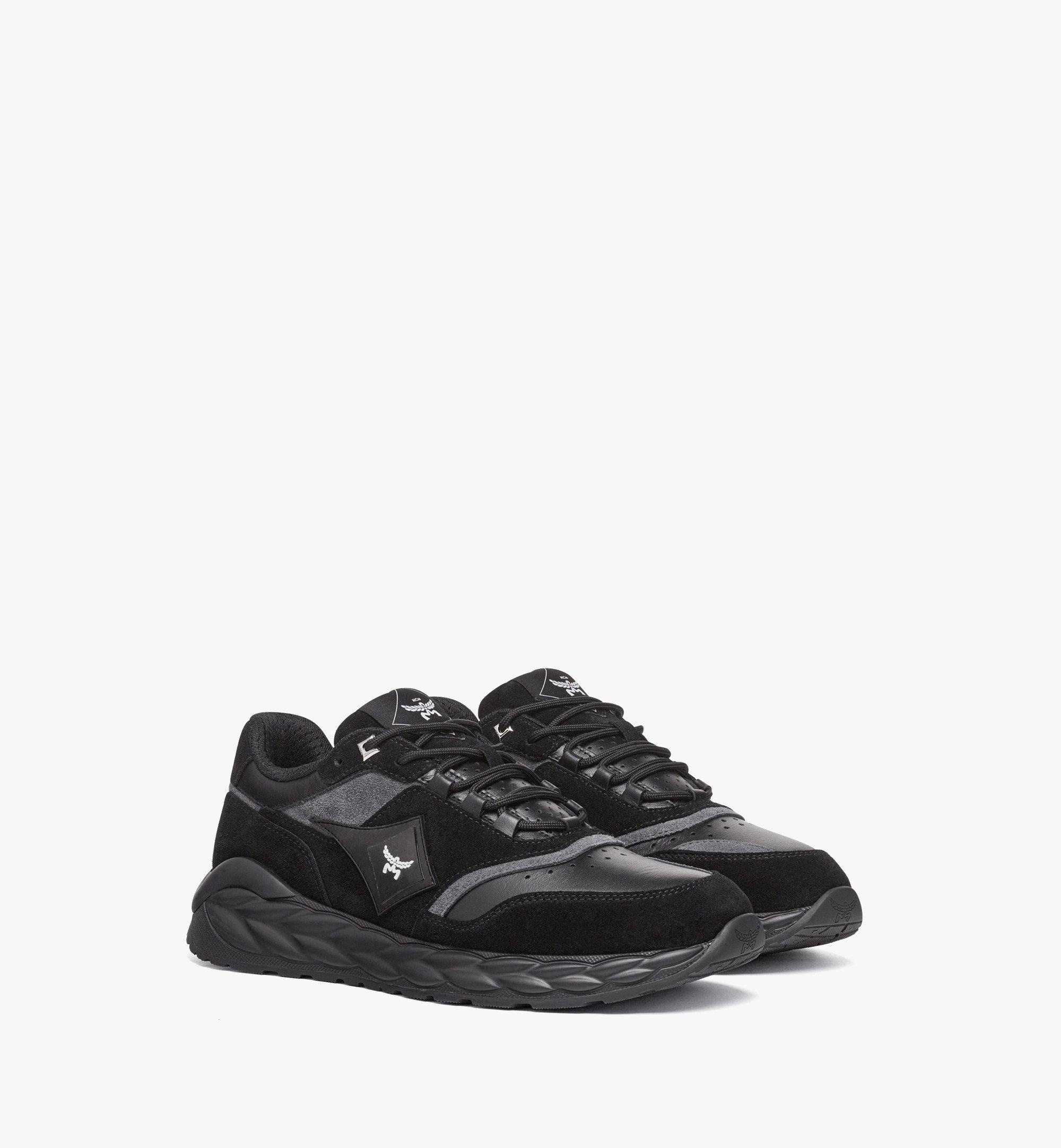 Skywander Lo Sneakers in Calf Suede and Leather - 1