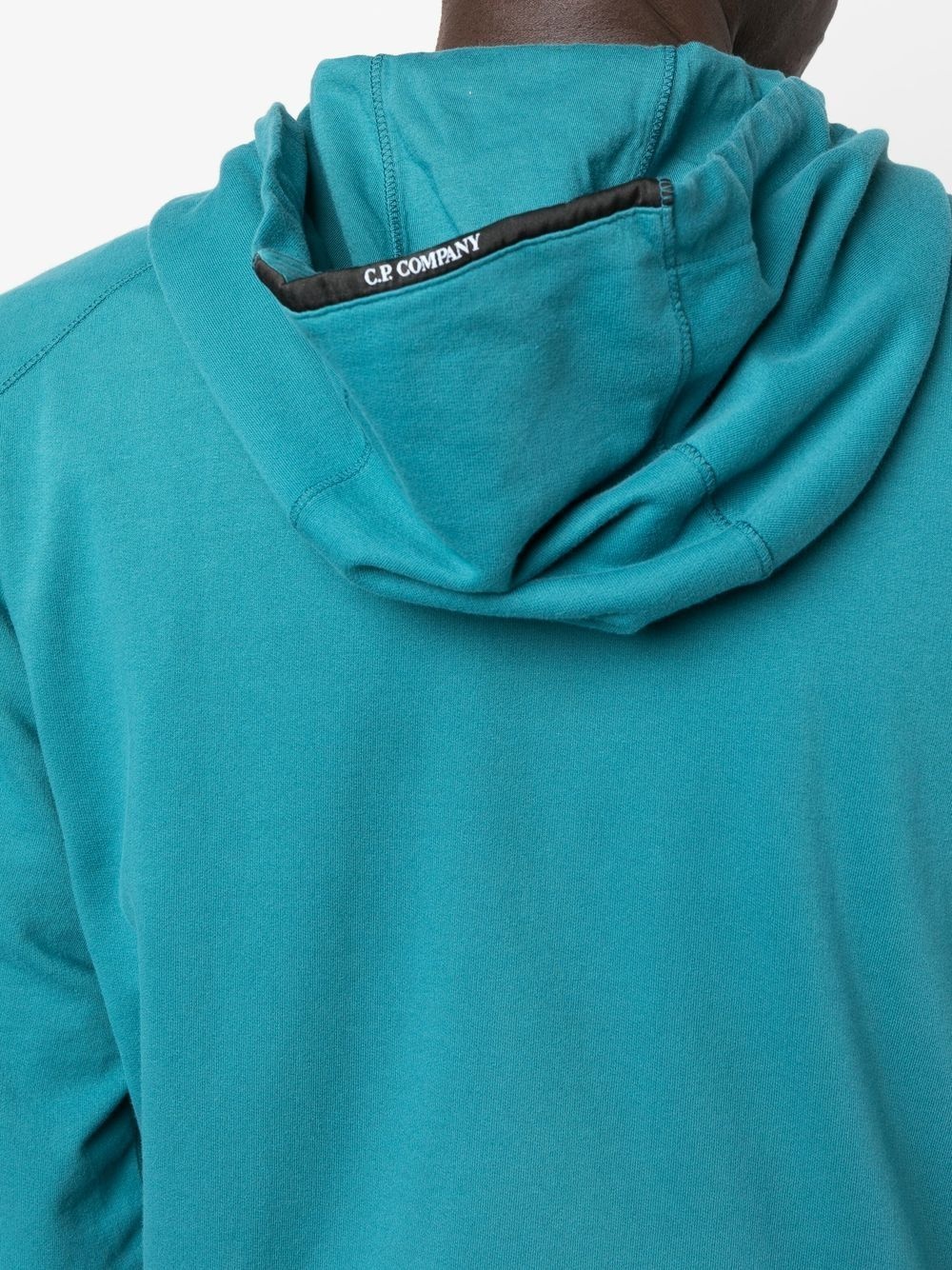 zipped drawstring hoodie - 5