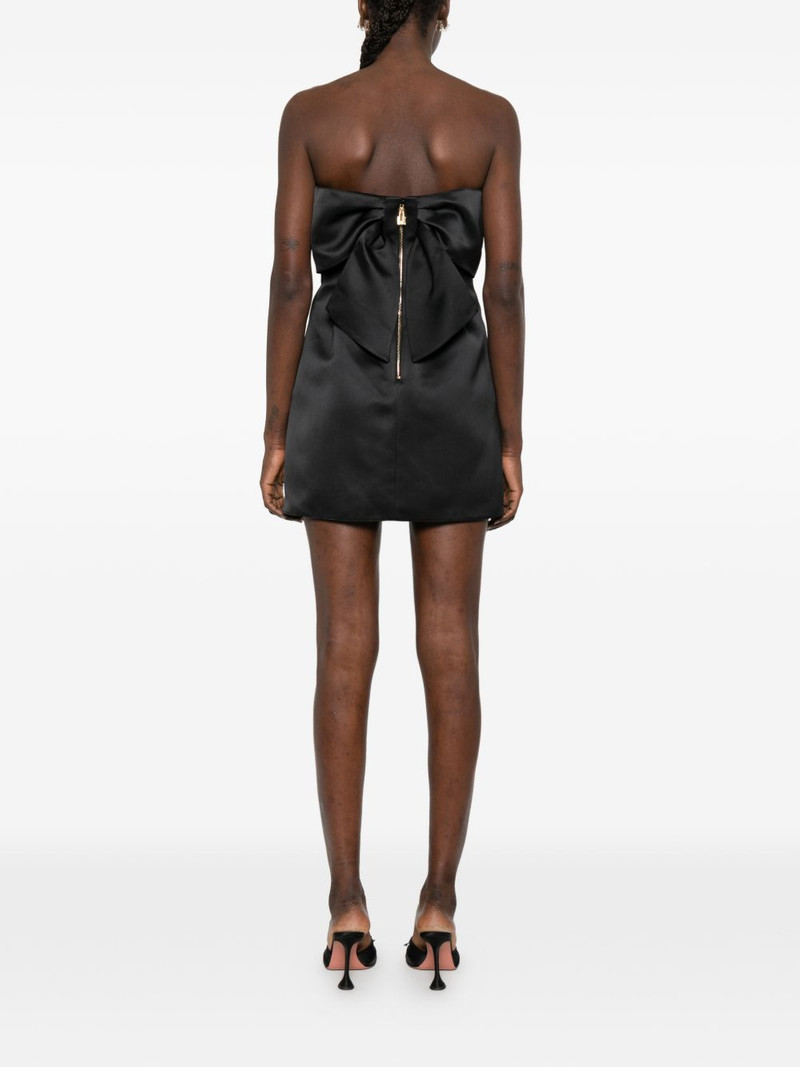 metallic strapless dress 4