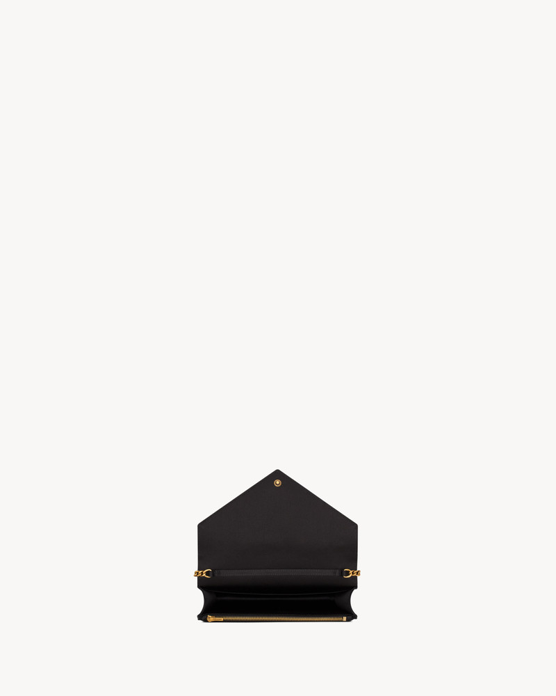 PARIS CHAIN WALLET IN SATIN 6