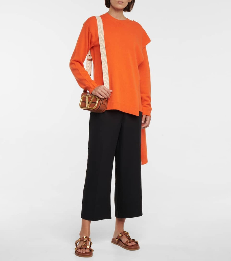 Valentino Roman Stud leather slides outlook