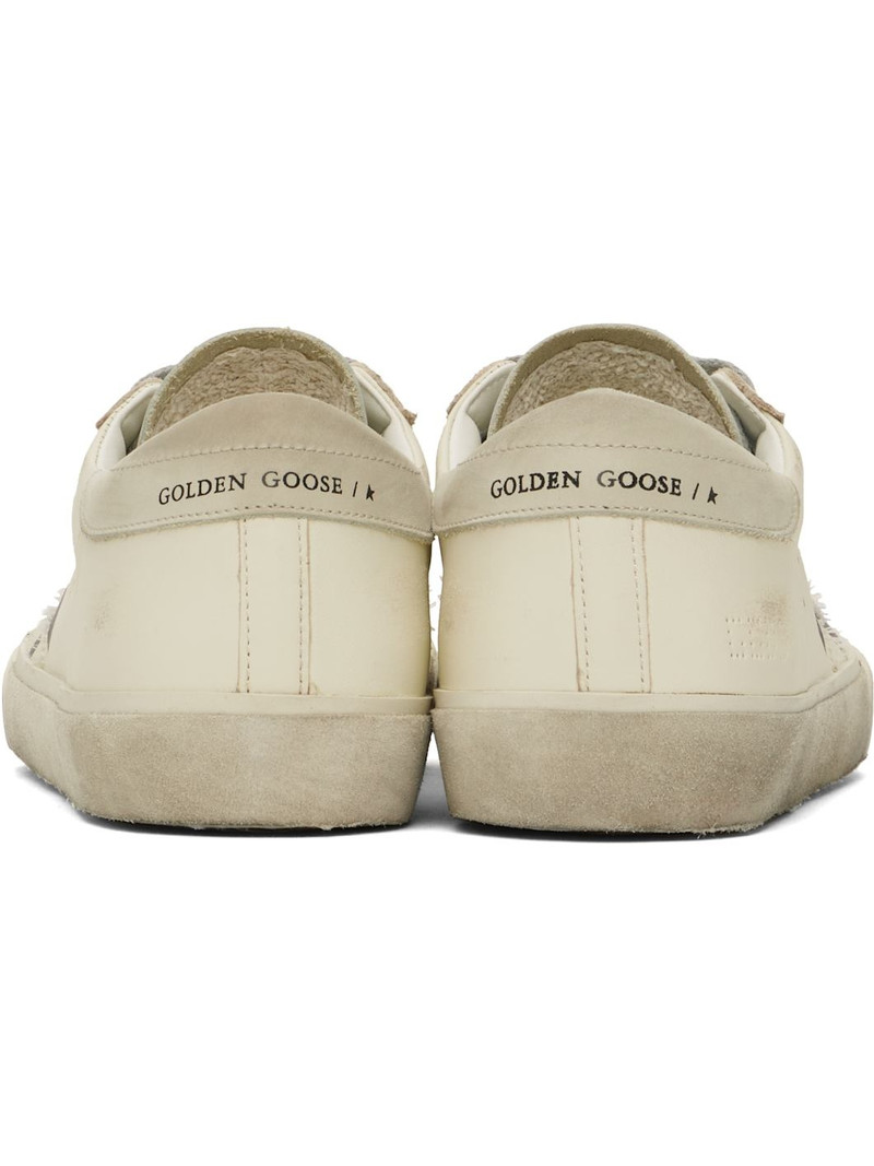Off-White & Gray Super-Star Sneakers 2