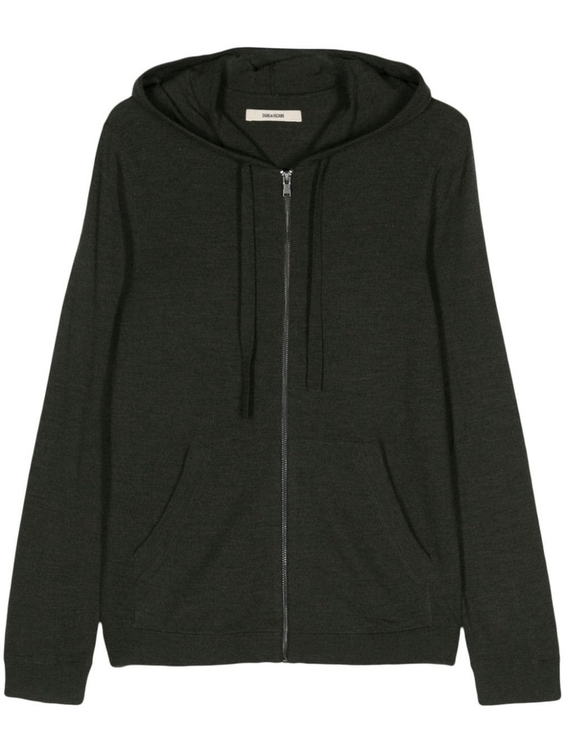 zip-up wool hoodie 1