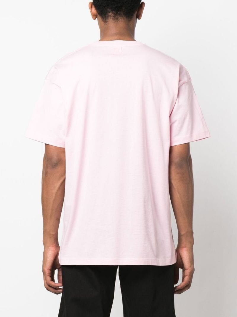 hand sign short-sleeve T-shirt - 4