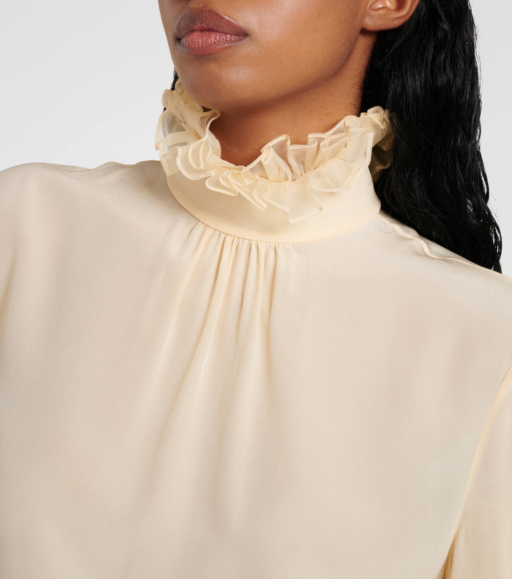 Silk crêpe de chine shirt - 4