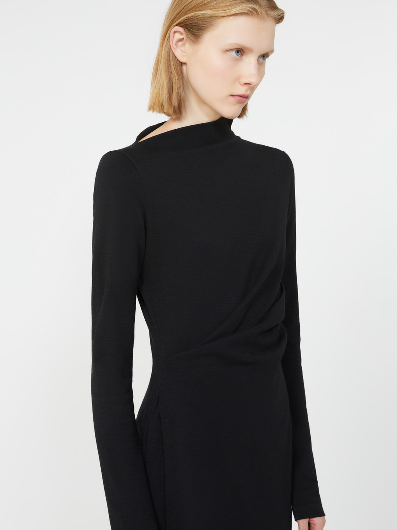 EDILE Long jersey dress 5