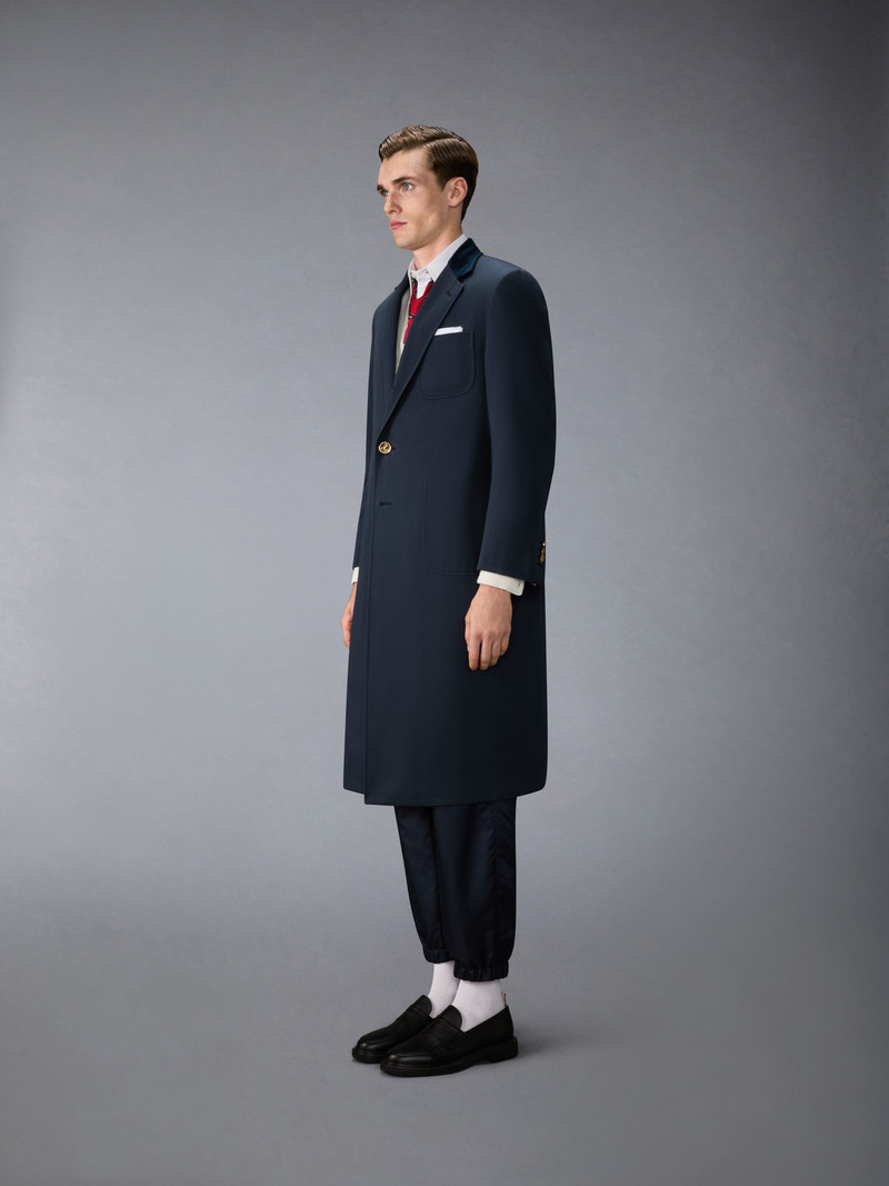 GABARDINE ELONGATED OVERCOAT 3