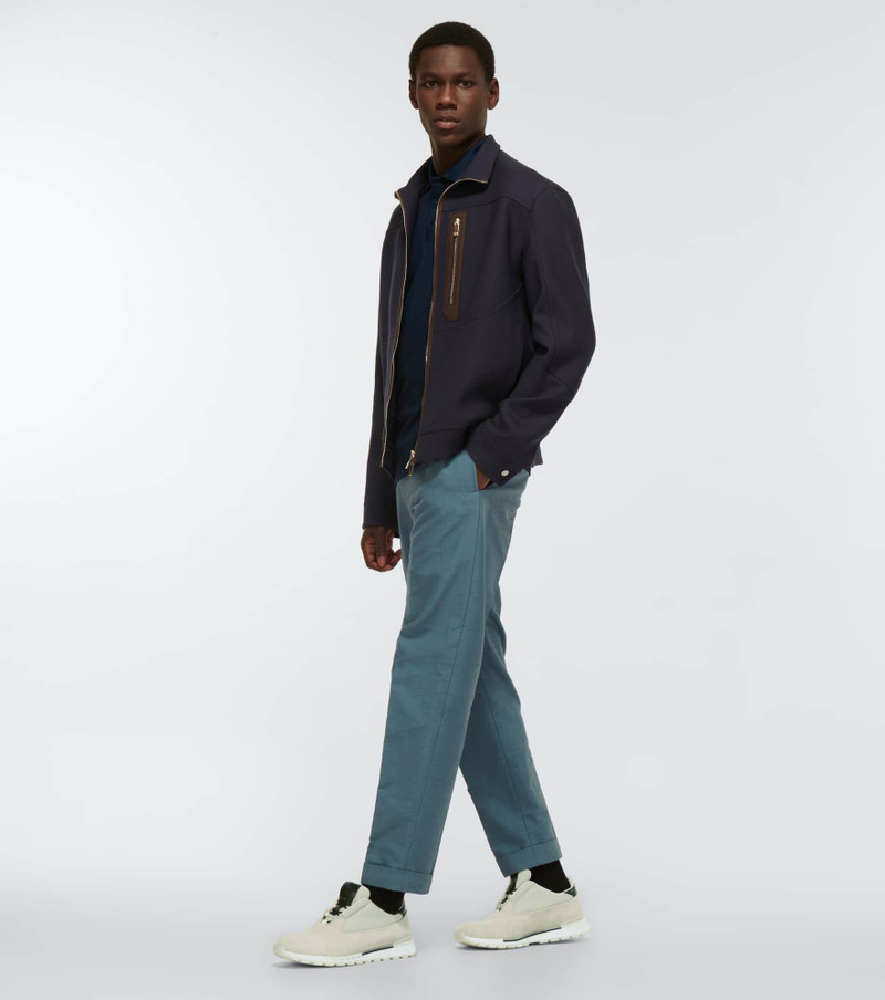 Berluti Fast Track suede sneakers outlook
