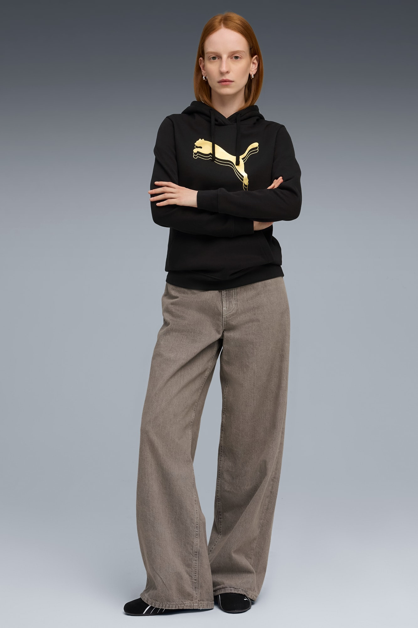 Metallic Women's Hoodie - 5