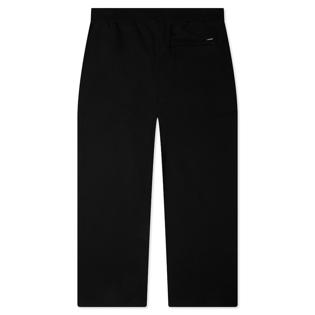 NEW YORK ARCH OPEN HEM SWEATPANTS - BLACK - 2