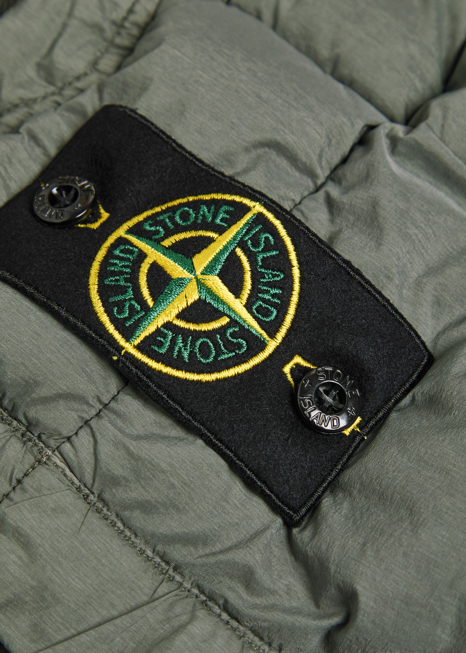 Stone Island Quilted Logo-patch Gilet - 5