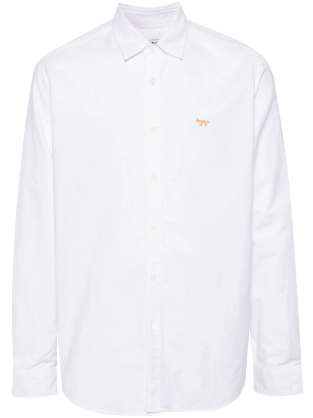 Cotton Oxford Maison Kitsune Shirt - 1