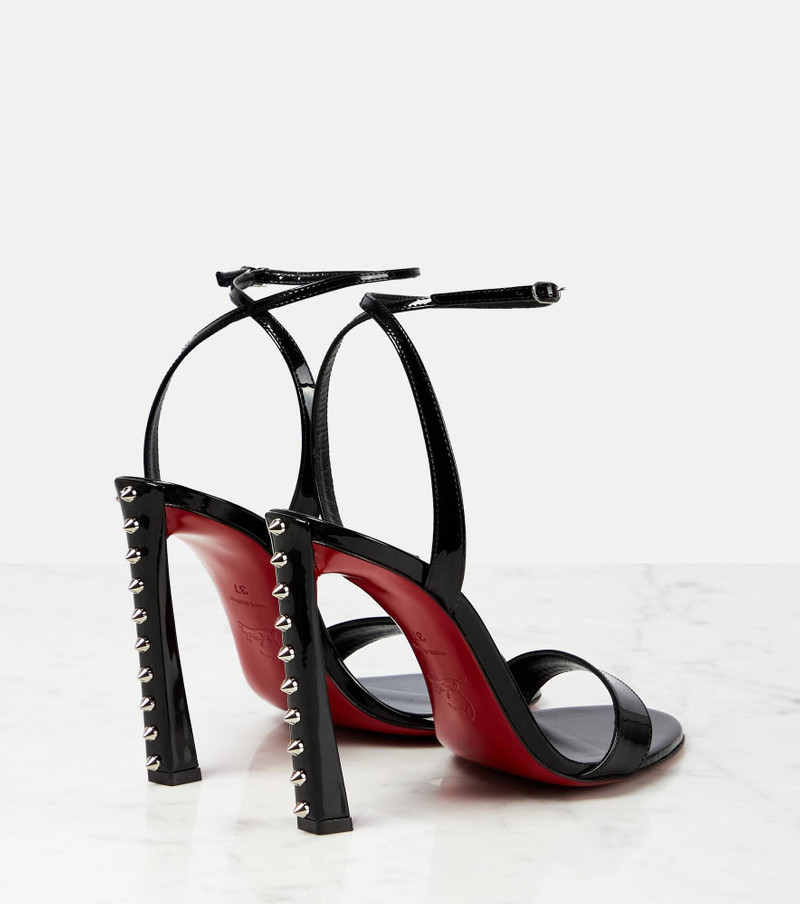 Christian Louboutin Condorapik Queen 100 leather sandals outlook