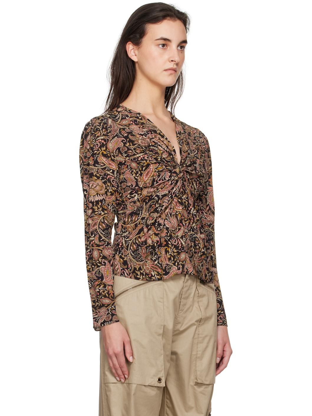Black Zekia Blouse - 2