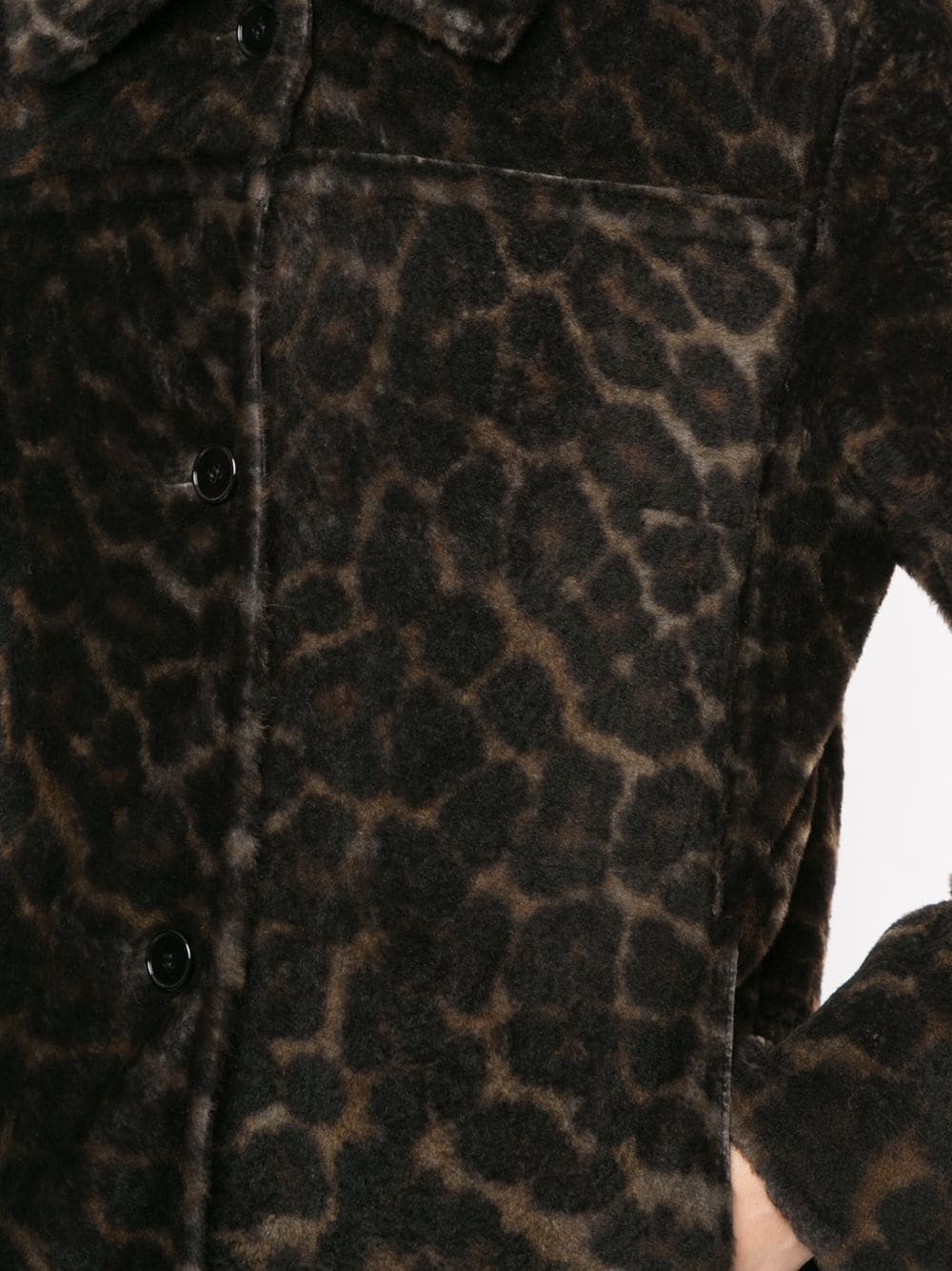 animal pattern reversible jacket - 5