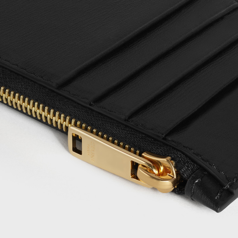 ZIPPED CARD HOLDER  IN  SMOOTH CALFSKIN 4