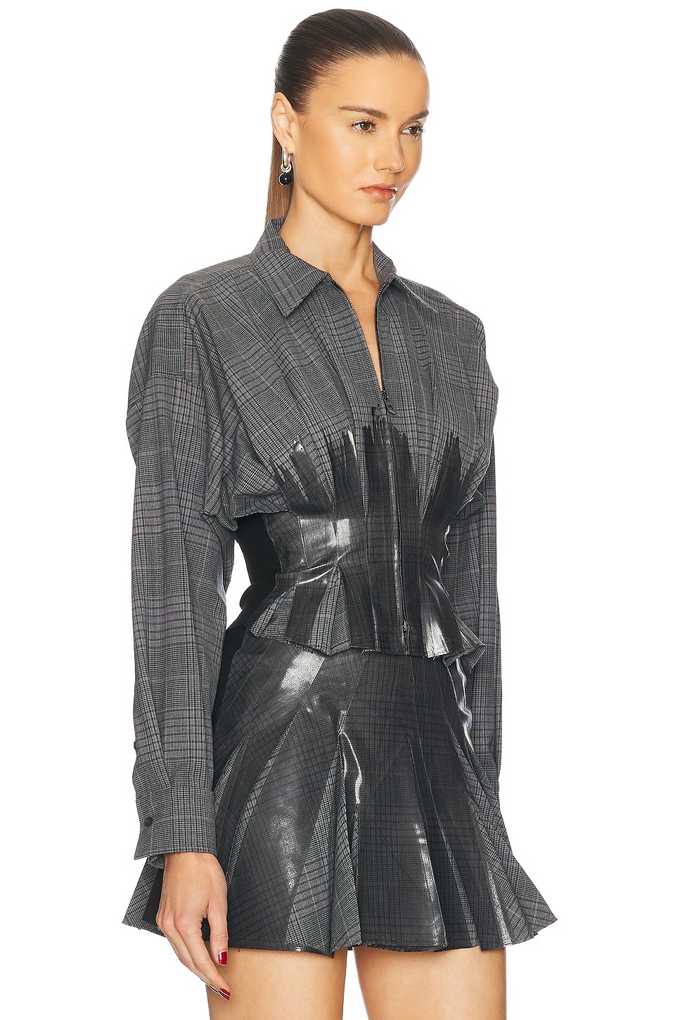 Tailored Long Sleeve Top - 2