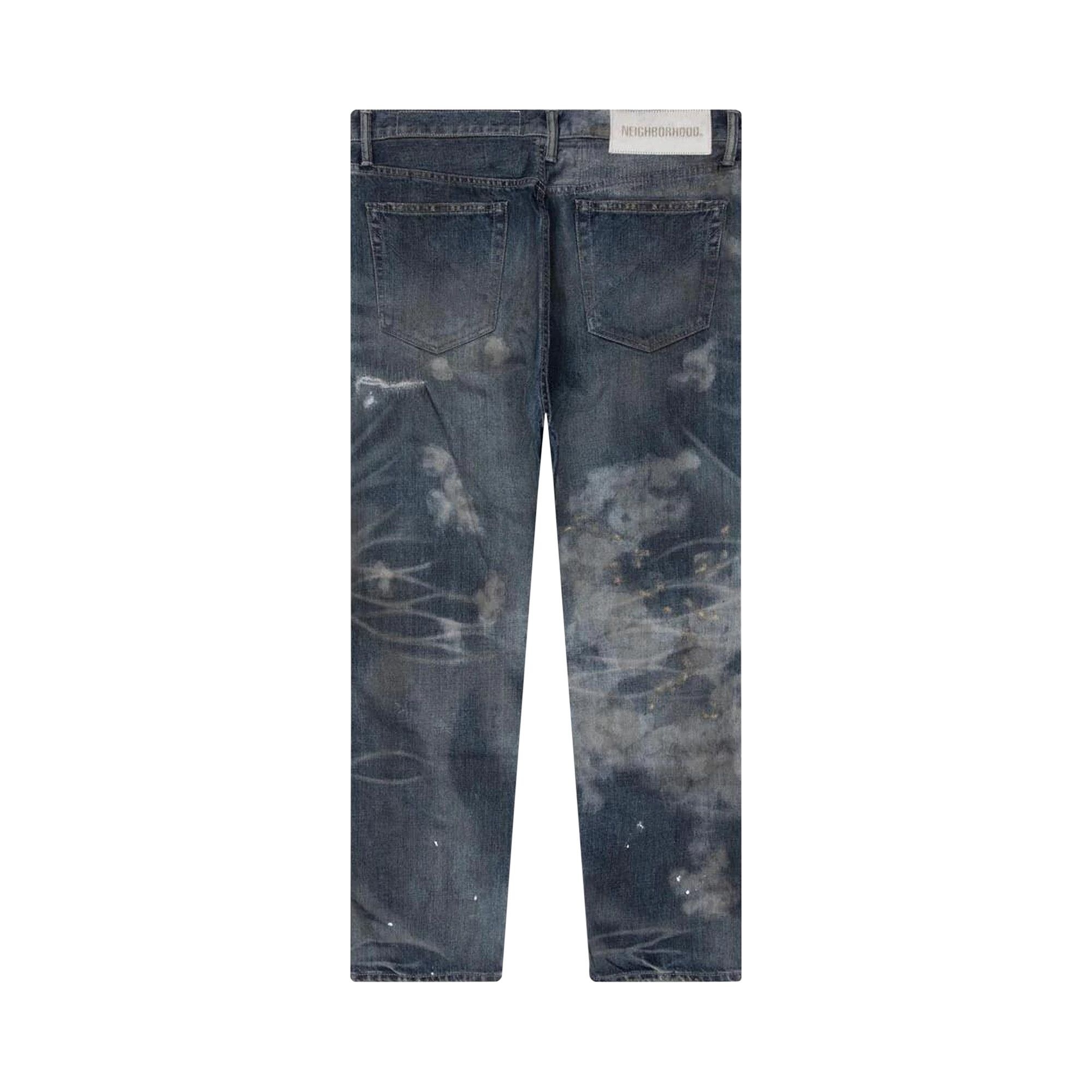 Neighborhood Savage Denim DP Basic Pants 'Indigo' - 2