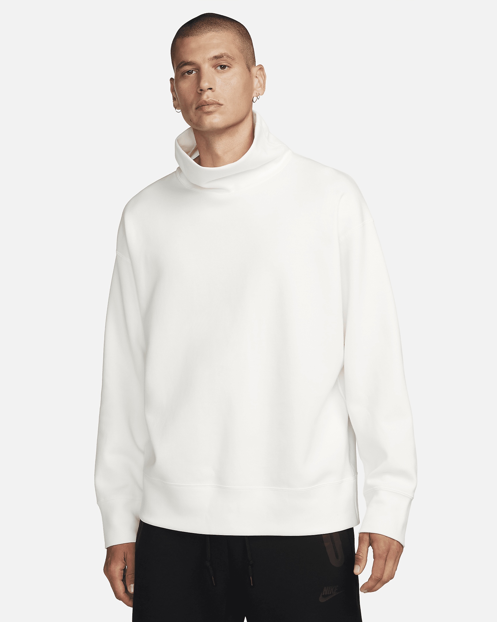 Nike Sportswear Tech Fleece Reimagined Men's Oversized Turtleneck Sweatshirt - 1