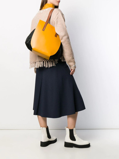 Marni colour blocked shoulder bag outlook