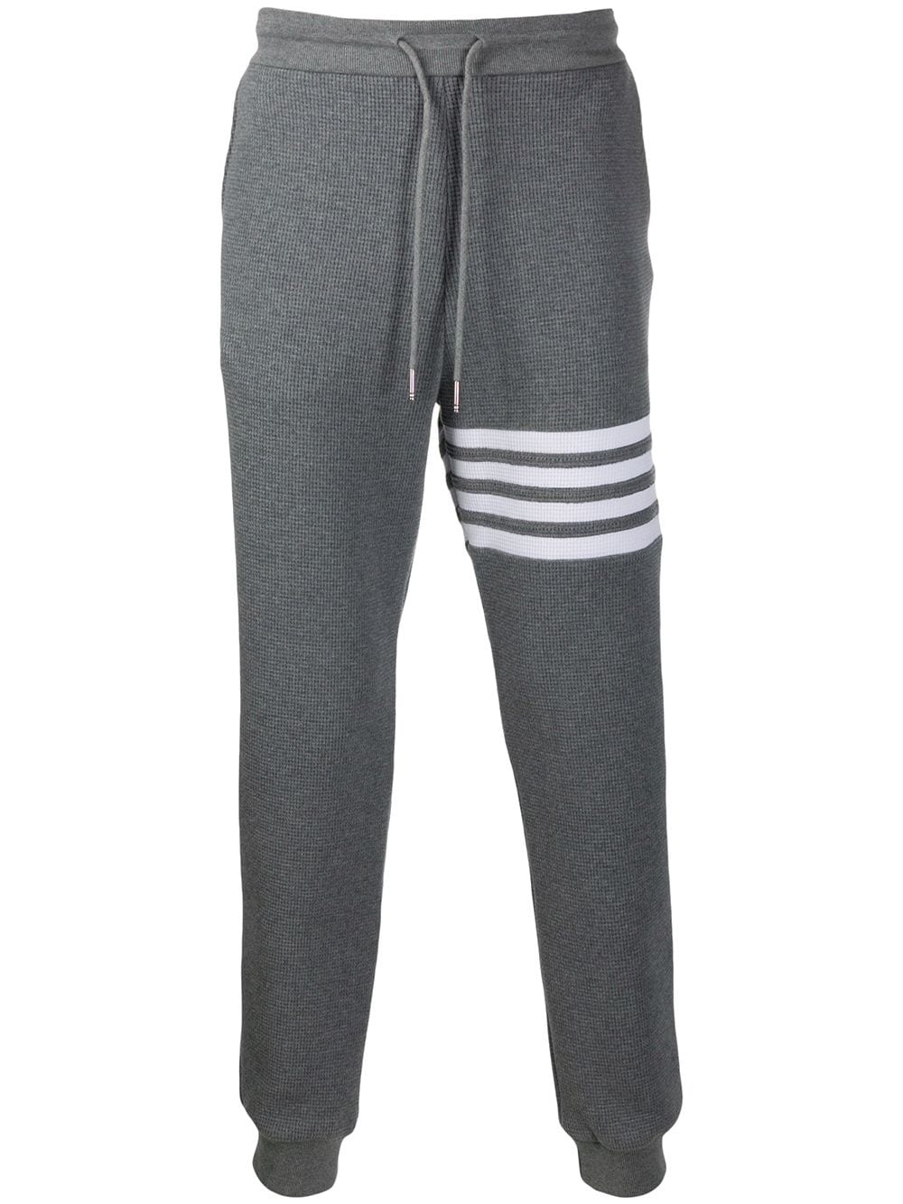 4-Bar waffle stitch track pants - 1