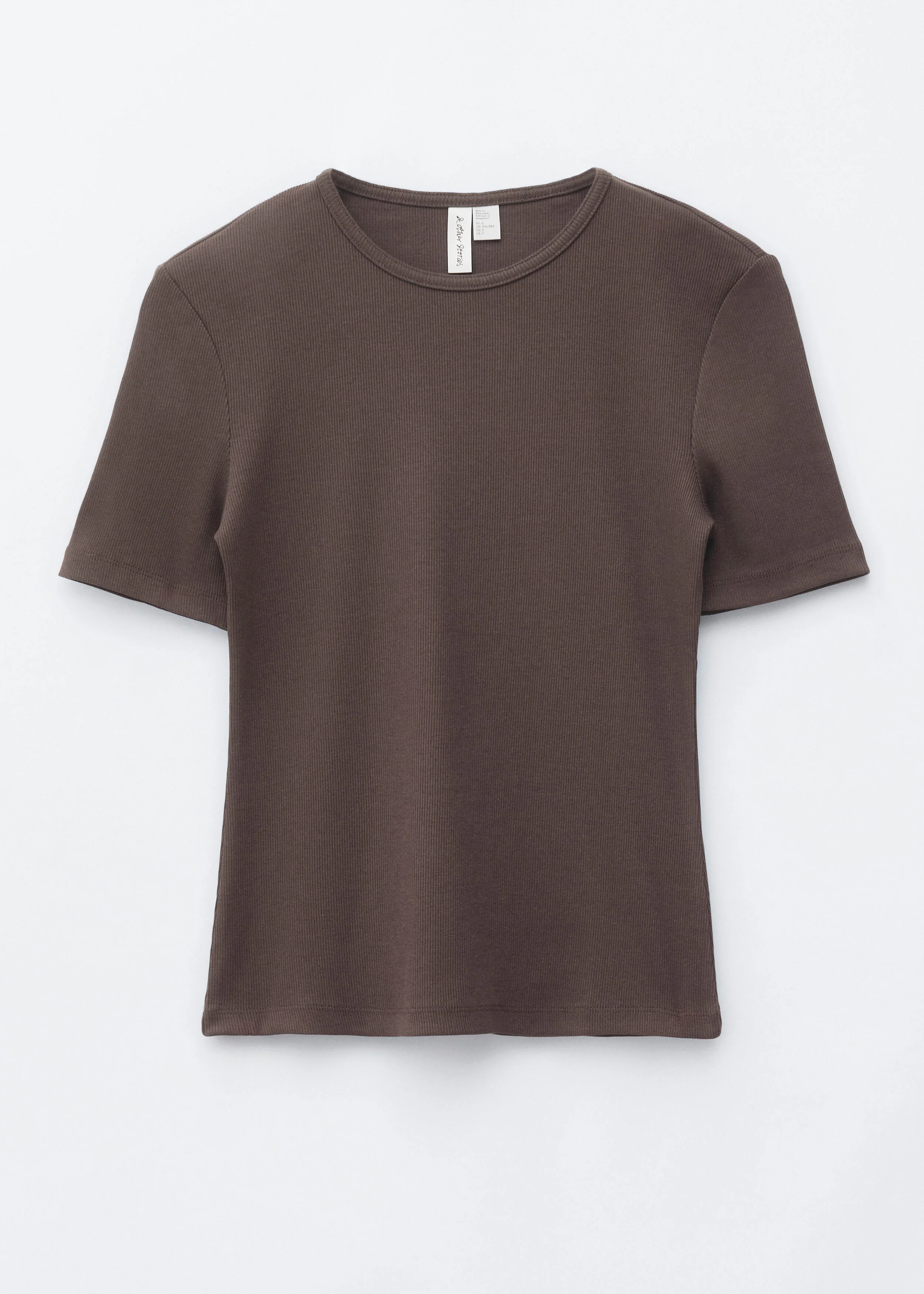 Ribbed T-Shirt - 1