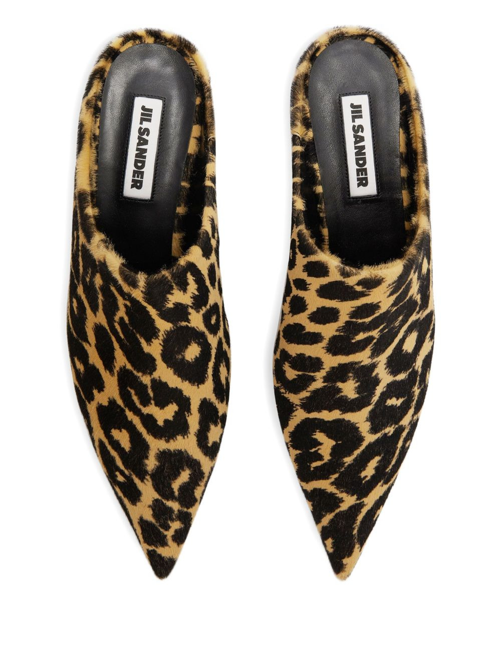 leopard-print mules - 4