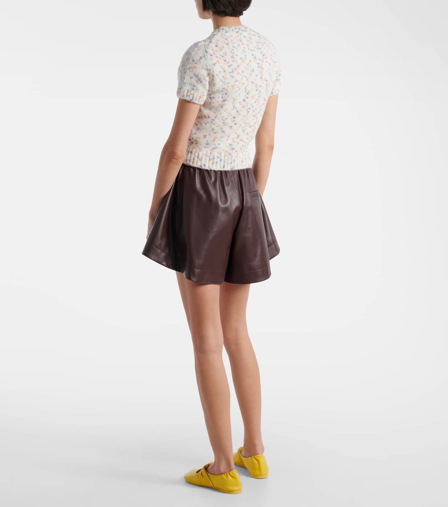 Anagram ribbed-knit top - 3