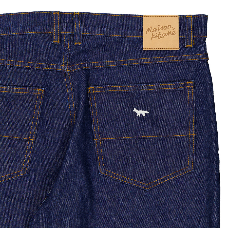 Maison Kitsune Straight-Leg Denim Jeans - 7