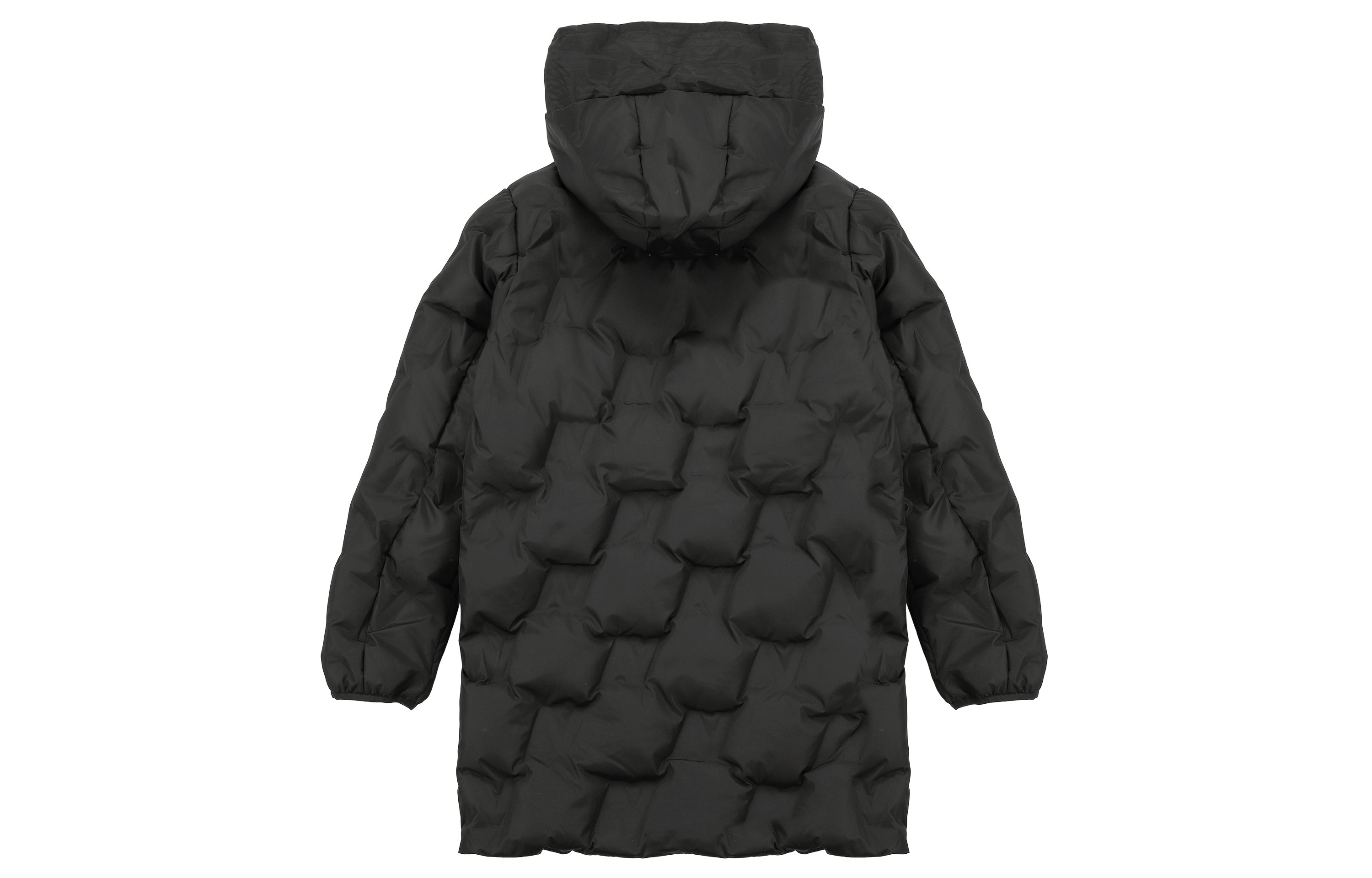 New Balance Long Down Jacket 'Black' AMJ14303-BK - 2
