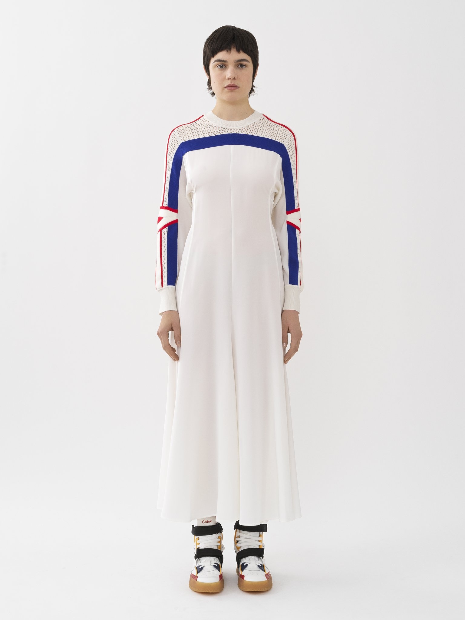 OVERSIZED LONG-SLEEVE DRESS - 5