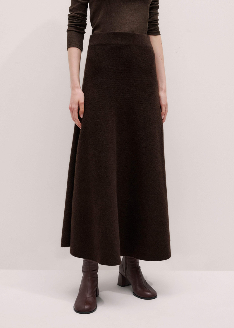 ME+EM Felted Maxi Skirt outlook