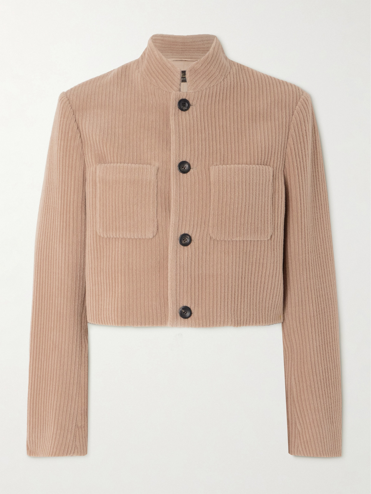 Cashmere-corduroy Jacket - 1