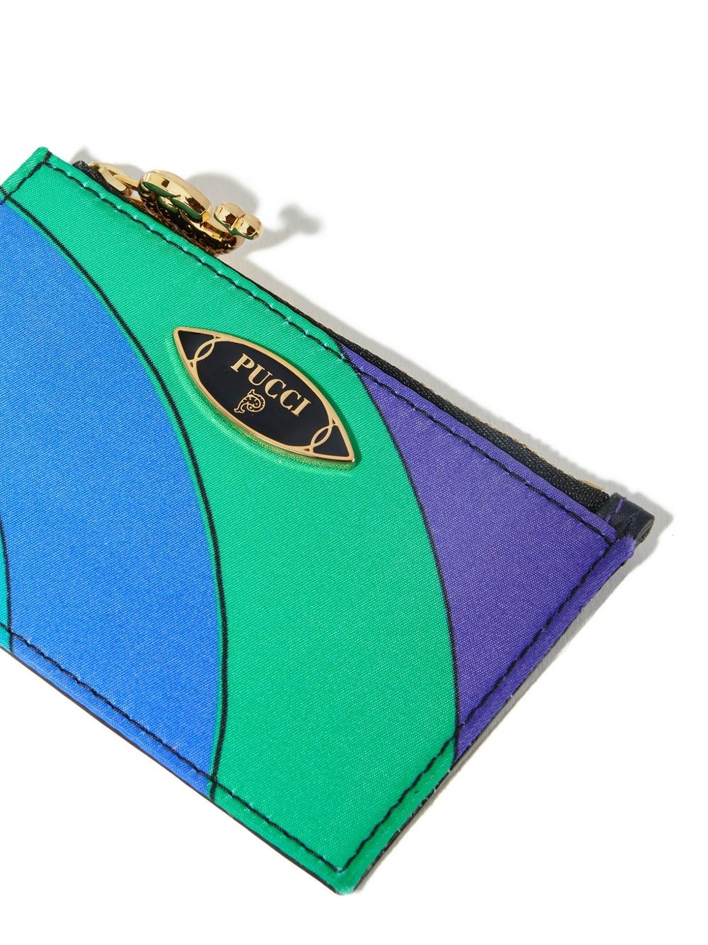 Iride-print cardholder - 4