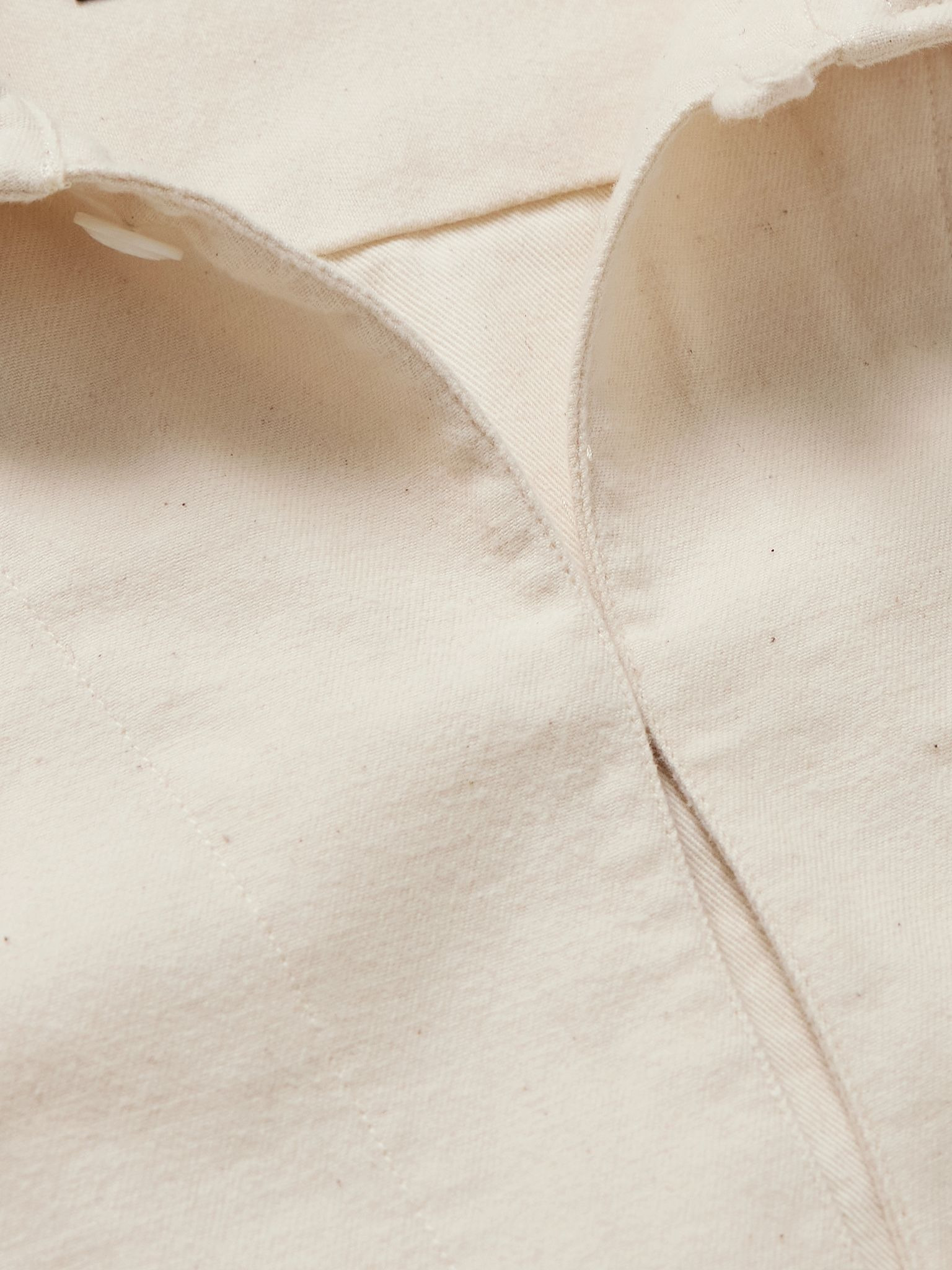 Cotton Polo Shirt White - 4