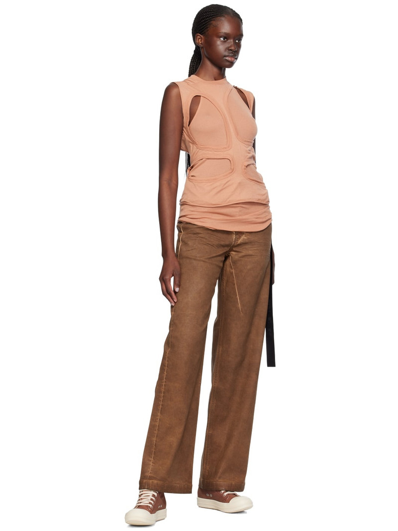 Rick Owens DRKSHDW Pink Membrane I Tank Top outlook