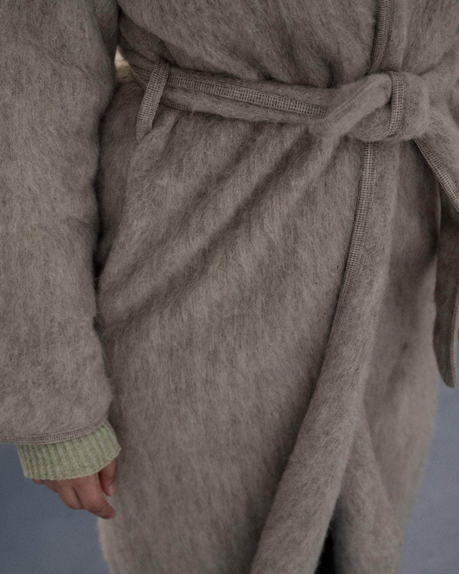 Capas Coat - Brushed Wool - 4