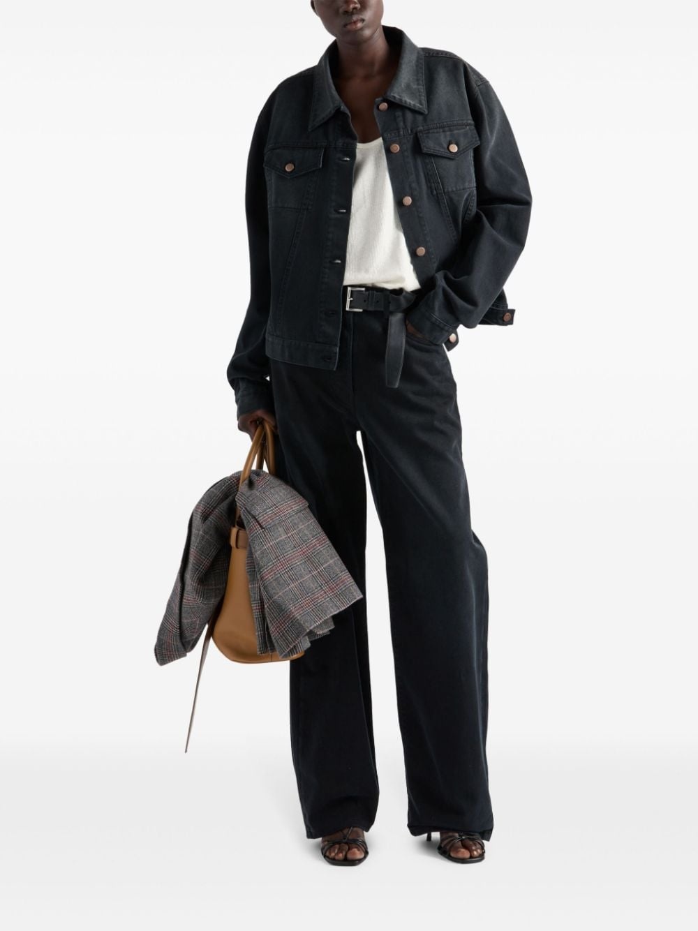 Denim blouson jacket - 2