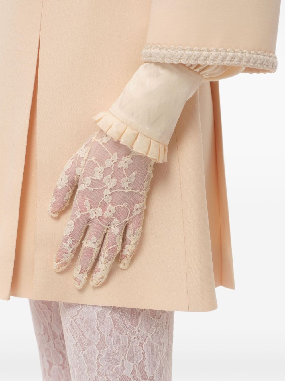 cotton-blend gloves - 4