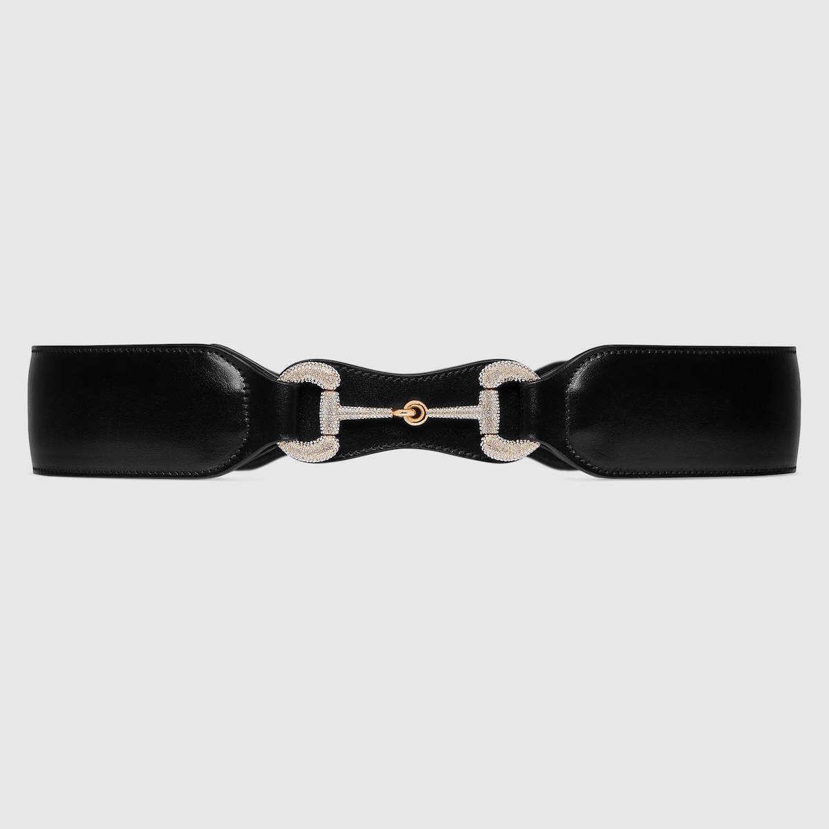 1955 Horsebit wide leather belt - 1