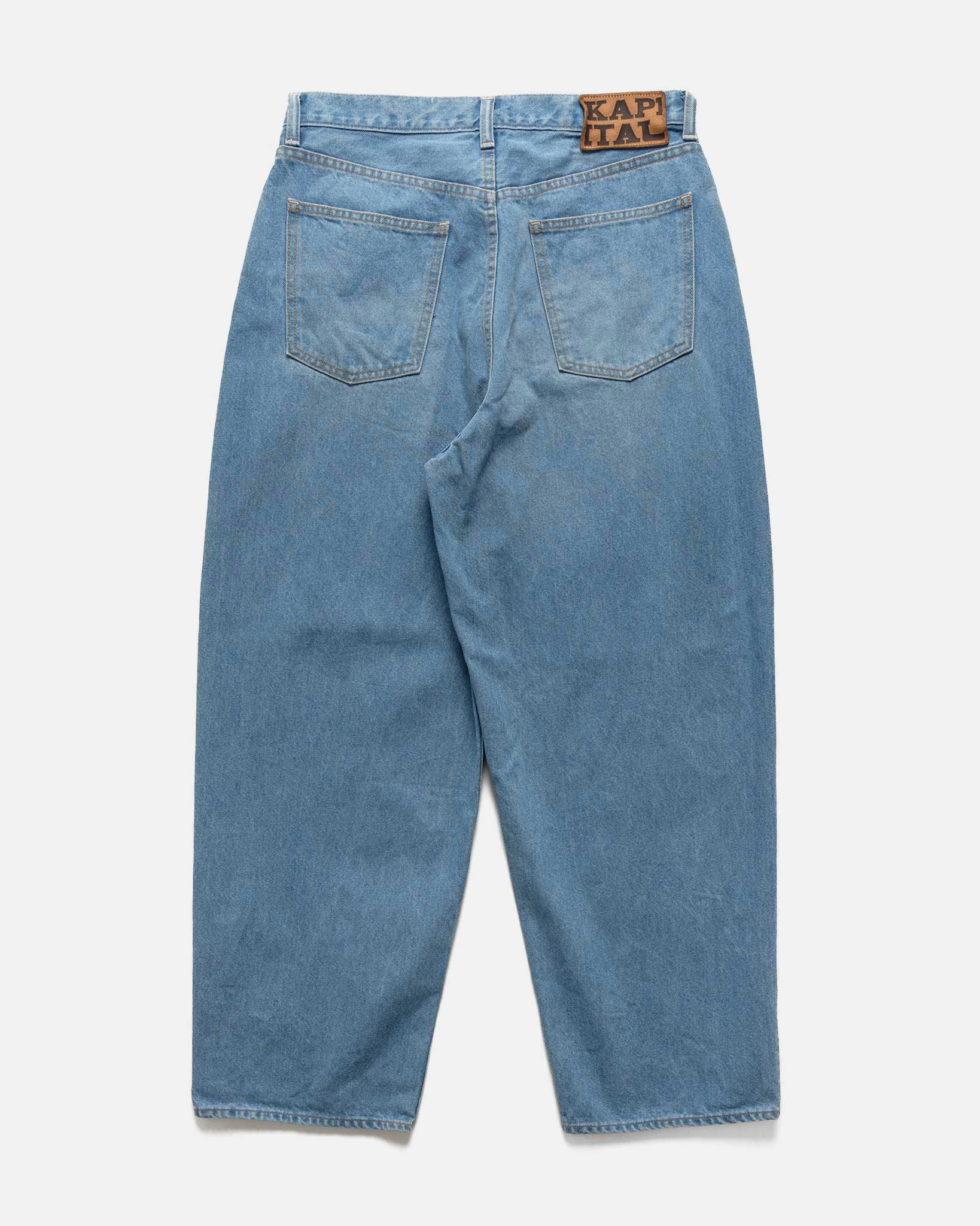 13.5oz Zimbabwe Denim CLUB Baggy Pants - 5