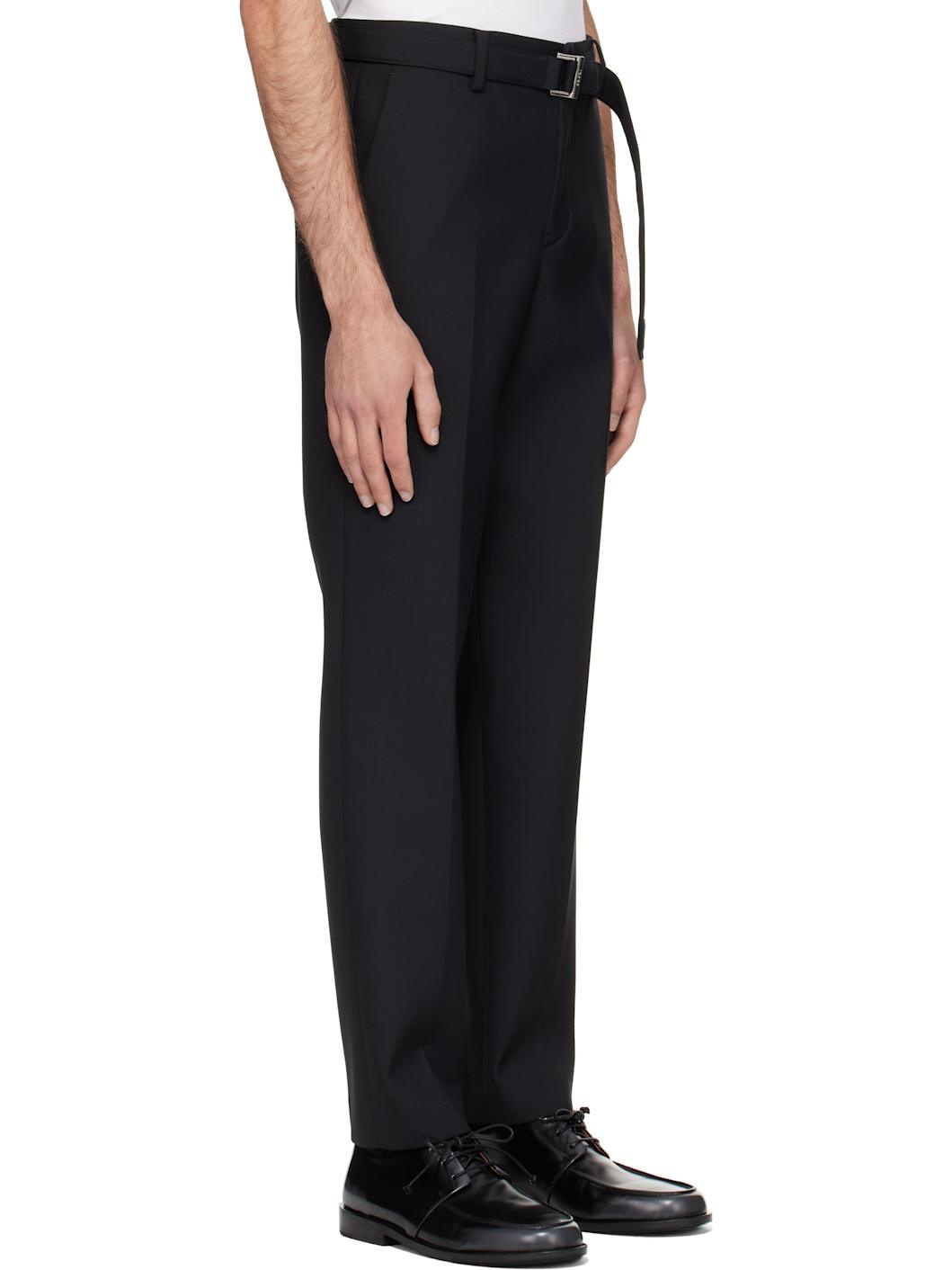 Black Suiting Trousers - 2